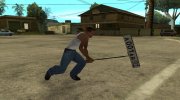 Клюшка для гольфа с российским регистрационным номером for GTA San Andreas miniature 8