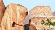 Топор на замену катаны для GTA San Andreas миниатюра 2