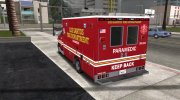 GTA V Brute Ambulance для GTA San Andreas миниатюра 2