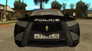 Carbon Motors E7 Police Car Concept 2007 для GTA San Andreas миниатюра 5
