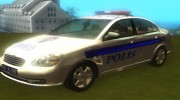 Hyundai Accent Era Police Car для GTA San Andreas миниатюра 1
