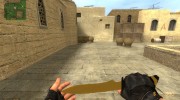 Gold Knife для Counter-Strike Source миниатюра 2