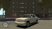 2002 Cadillac Escalade EXT V.2 para GTA 4 miniatura 1