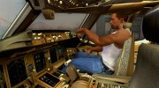 Boeing 777-200ER Air France para GTA San Andreas miniatura 8