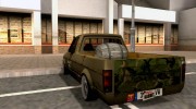 US Army Volkswagen Caddy для GTA San Andreas миниатюра 3
