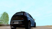 2009 Fiat Punto T-Jet для GTA San Andreas миниатюра 2