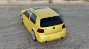 Volkswagen Golf R32 (Typ 1J) 2003 для BeamNG.Drive миниатюра 4