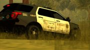 LACSD Ford Explorer para GTA San Andreas miniatura 3