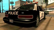 Police car HD for GTA San Andreas miniature 2