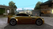 Aston Martin VANTAGE concept 2003 для GTA San Andreas миниатюра 5