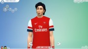 Форма футбольного клуба Arsenal para Sims 4 miniatura 1