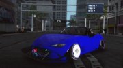 Mazda MX-5 Miata Cyberpunk для GTA San Andreas миниатюра 1