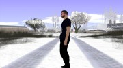 Skin GTA Online в чёрной одежде для GTA San Andreas миниатюра 4