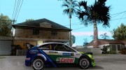 Ford Focus RS WRC 2006 для GTA San Andreas миниатюра 5