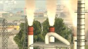 Smoke in factory pipes для GTA San Andreas миниатюра 5