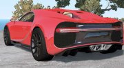 Bugatti Chiron 2016 для BeamNG.Drive миниатюра 3