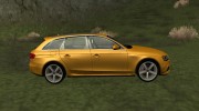 Audi A4 Avant 2013 для GTA San Andreas миниатюра 3