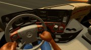 Mercedes-Benz Actros mp4 6x4 chileno para GTA San Andreas miniatura 3