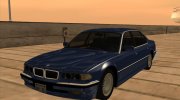 BMW 750iL E38 1998 для GTA San Andreas миниатюра 1