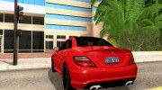 Mercedes Benz SLK55 R172 AMG para GTA San Andreas miniatura 3