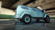 Terradyne Armored Vehicles Gurkha LAPV для GTA San Andreas миниатюра 5