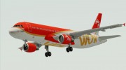 Airbus A320-200 Indonesia AirAsia WOW Livery for GTA San Andreas miniature 6
