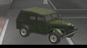 ГАЗ-69 para GTA San Andreas miniatura 4