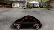 Volkswagen New Beetle GTi 1.8 Turbo для GTA San Andreas миниатюра 2