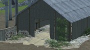 Old Barn with lms Lighting for Farming Simulator 2013 miniature 1