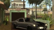 1967 Ford Mustang Shelby GT500 Eleanor для GTA San Andreas миниатюра 3
