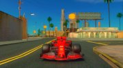 F1 Ferrari 2019 для GTA San Andreas миниатюра 3