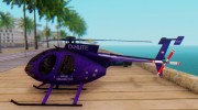 Helicopter MD500E PJ1 para GTA San Andreas miniatura 1