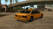 Taxi winter para GTA San Andreas miniatura 3