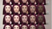 Phoebe facemask для Sims 4 миниатюра 3