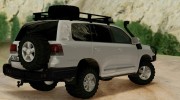 Toyota Land Cruiser 200 Off-Road для GTA San Andreas миниатюра 3