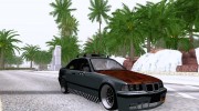 BMW E36  Rat Style para GTA San Andreas miniatura 5