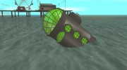 Подводная лодка для GTA San Andreas миниатюра 2