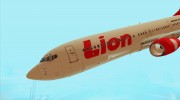 Lion Air Boeing 737 - 900ER для GTA San Andreas миниатюра 3