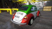 Volkswagen Beetle Pizza para GTA San Andreas miniatura 4