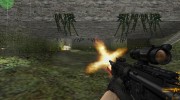 M4A1 Hacked with LAM, Aimpoint and Machete para Counter Strike 1.6 miniatura 2