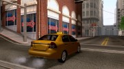 Chevrolet Aveo Algeria Taxi для GTA San Andreas миниатюра 4