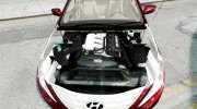 Hyundai Sonata 2011 для GTA 4 миниатюра 14