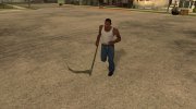 Коса для GTA San Andreas миниатюра 4