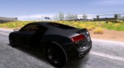 Audi R8 5.2 FSI Quattro 2010 для GTA San Andreas миниатюра 3