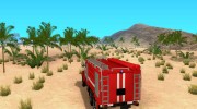 Зил Пожарный для GTA San Andreas миниатюра 3
