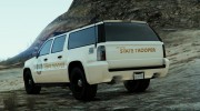 Los Santos State Trooper SUV Arjent para GTA 5 miniatura 3