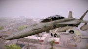 FA-18F Super Hornet BF4 для GTA San Andreas миниатюра 1