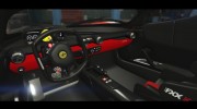 2015 Ferrari FXX K 1.1 for GTA 5 miniature 5