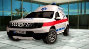 2018 Dacia Duster Ambulance para GTA San Andreas miniatura 1