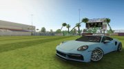 2021 Porsche 911 Turbo S для GTA San Andreas миниатюра 1